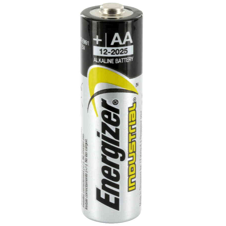 Box of AA Energiser Industrial Long Life Batteries (24)