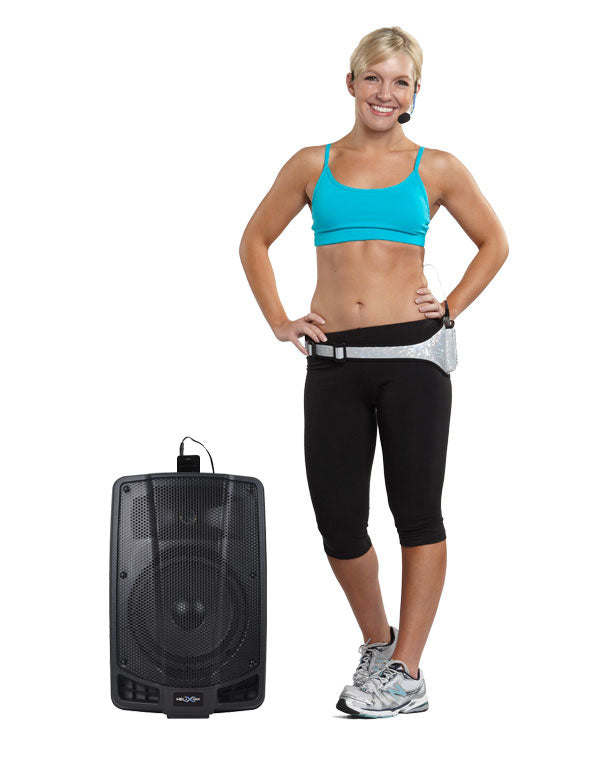 HX 2510 PA System For Portable Group Fitness or Online Streaming &amp; Recording