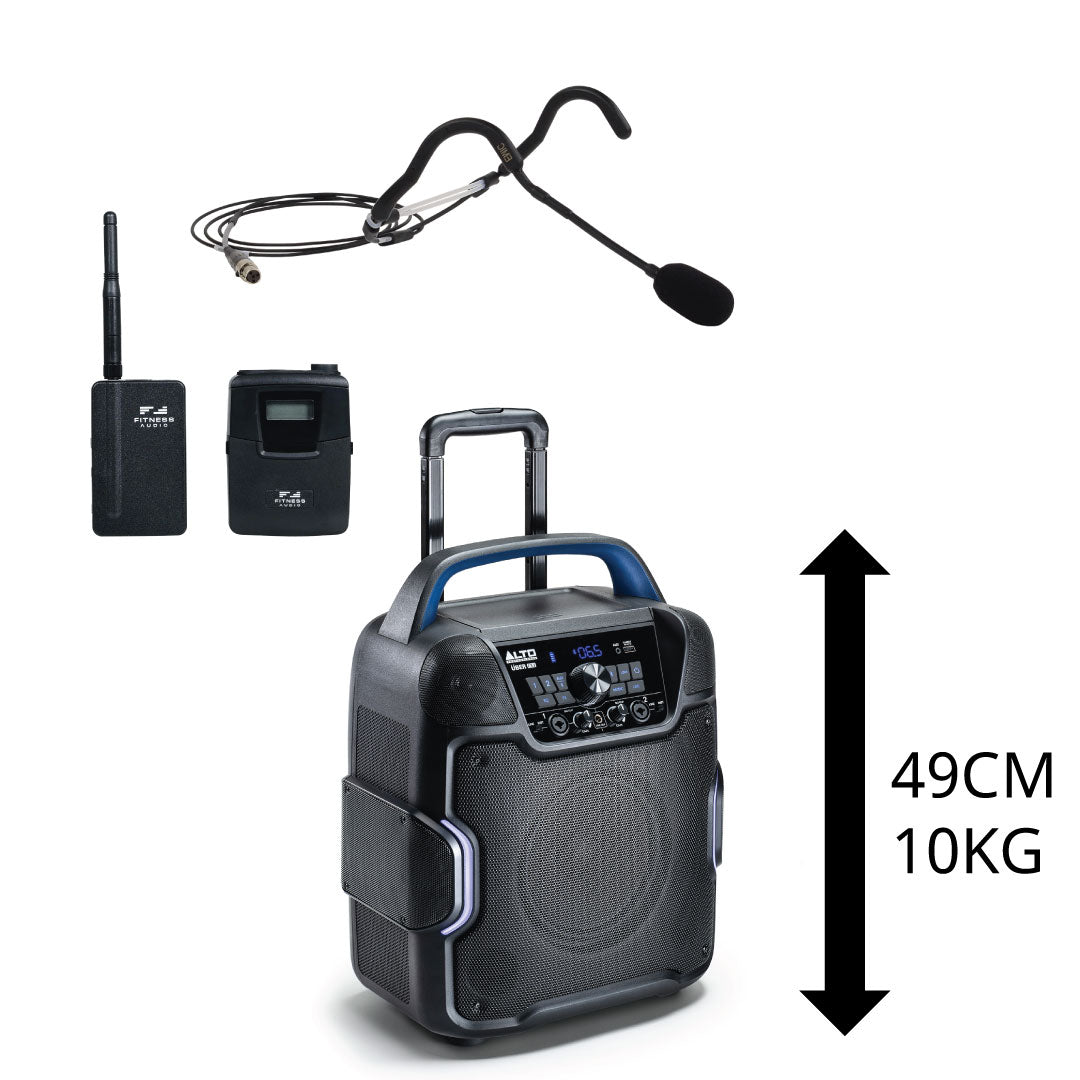 Alto UBER FX Portable PA Package with Portable Wireless Digital Mic System