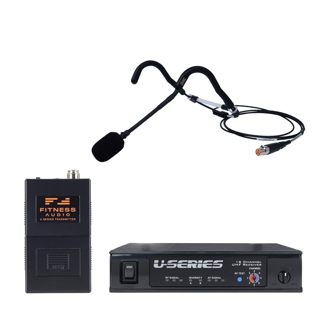 EMic & Fitness Audio UHF Wireless Package