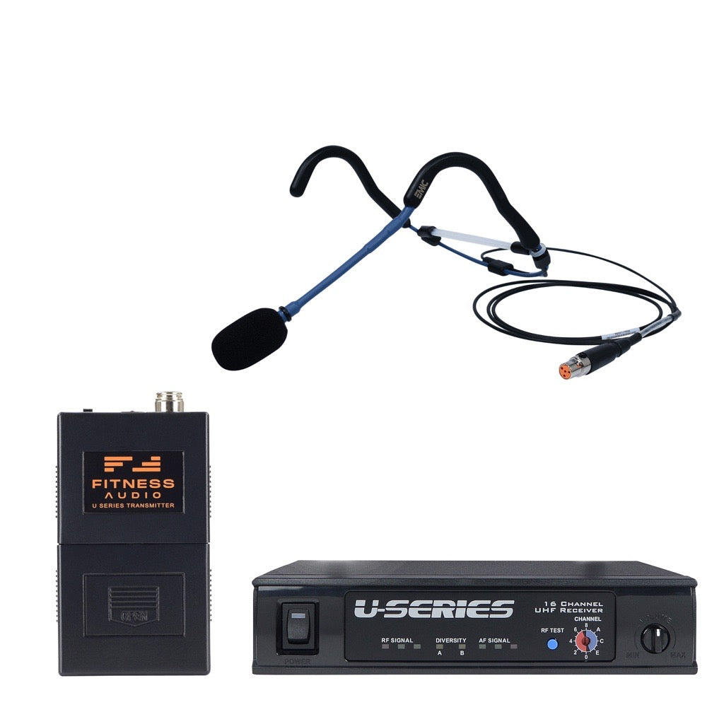 EMic & Fitness Audio UHF Wireless Package