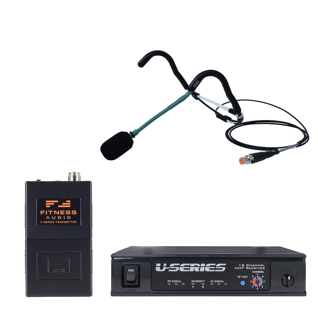 EMic & Fitness Audio UHF Wireless Package