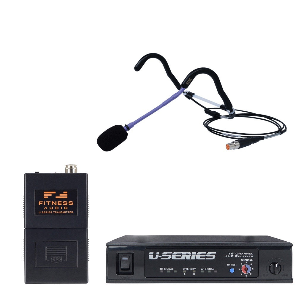 EMic & Fitness Audio UHF Wireless Package