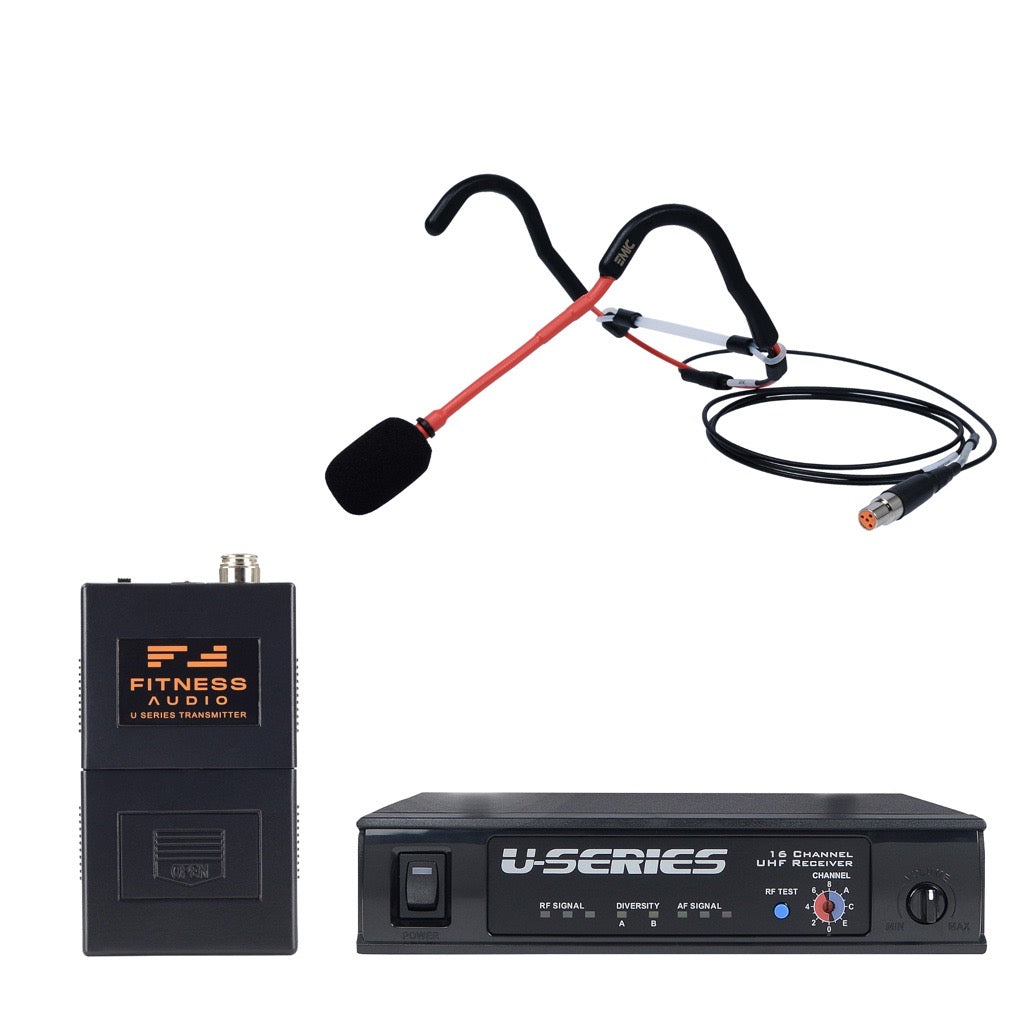 EMic & Fitness Audio UHF Wireless Package