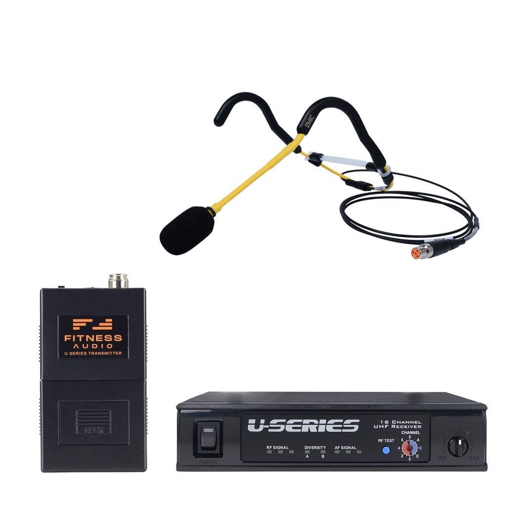 EMic & Fitness Audio UHF Wireless Package