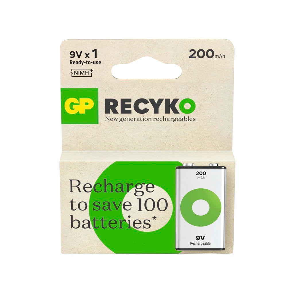 Rechargeable 9V Batteries