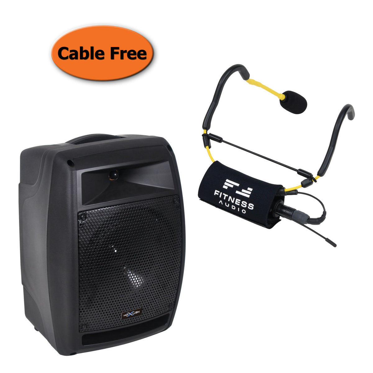HELIX 158 PA System with Wireless Microphone & Mini Transmitter