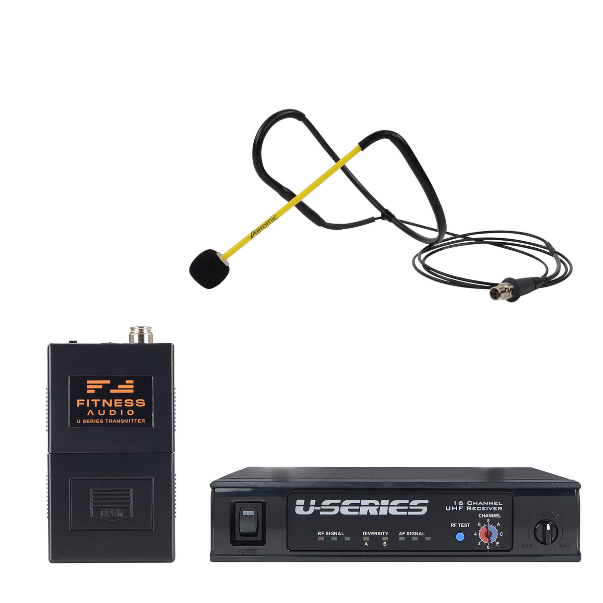 Aeromic & Cyclemic Fitness Audio Wireless Package