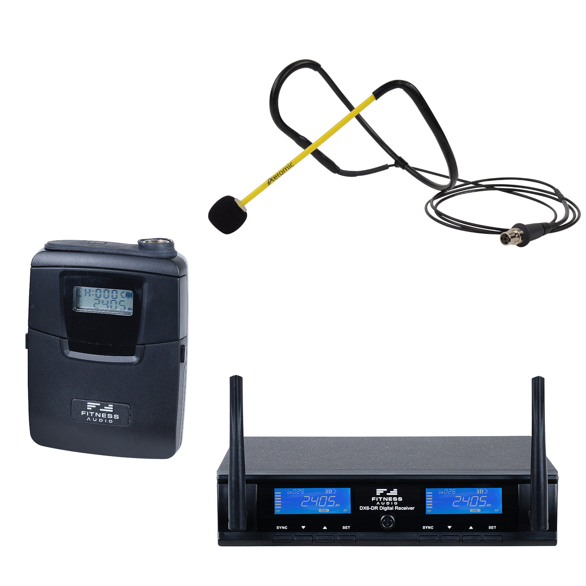 Aeromic & Cyclemic Fitness Audio DX6 Digital Package