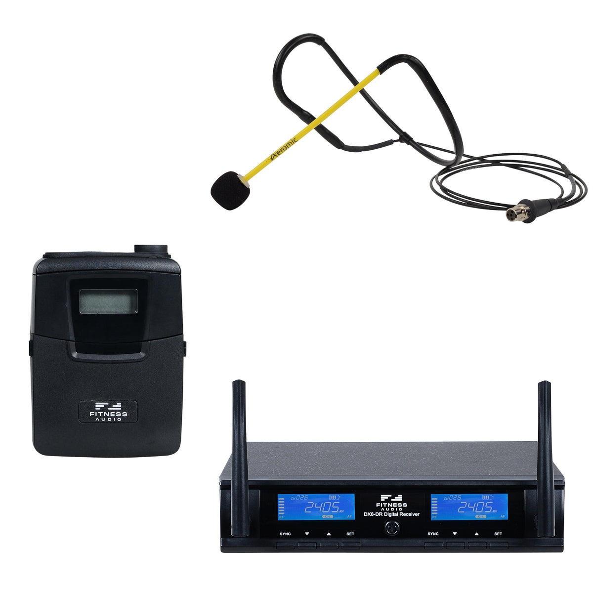 Aeromic & Cyclemic Fitness Audio DX6 Digital Package