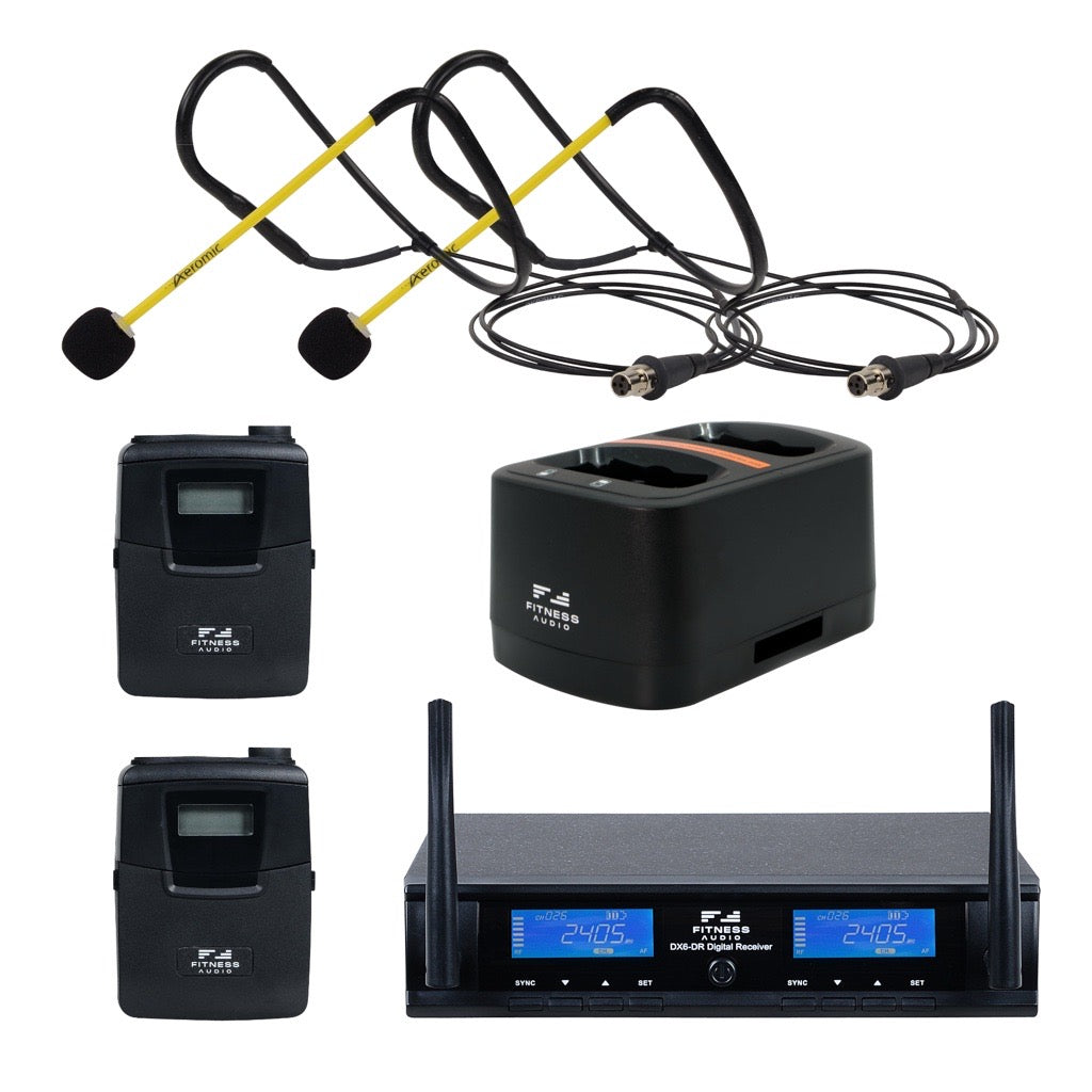 The Ultimate Aeromic Instructors Package (2 x Mics!)