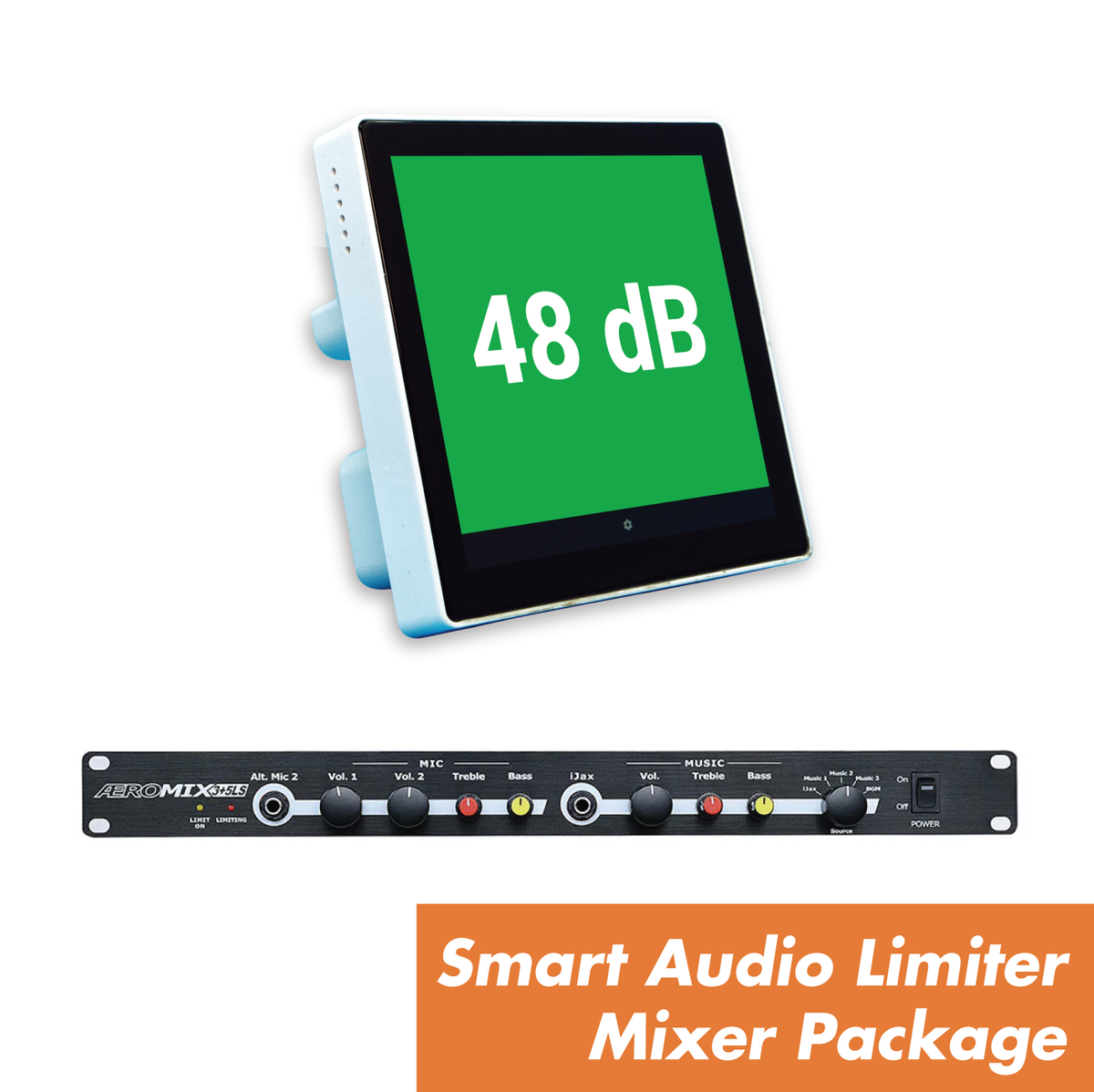 Smart Audio Limiter & AMX3+5 Mixer