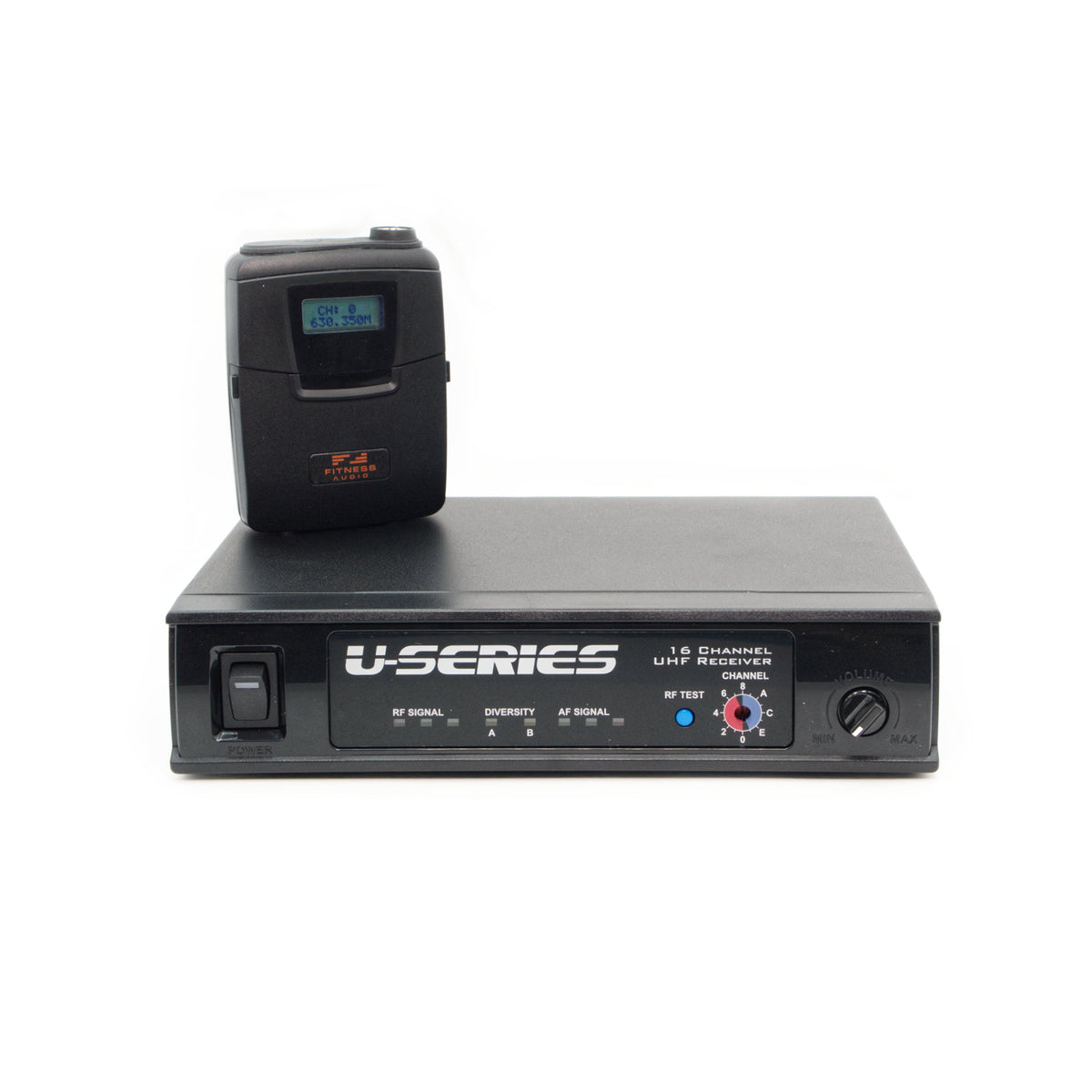 NEW! Fitness Audio UTX16 Belt Pack Wireless Mic Package