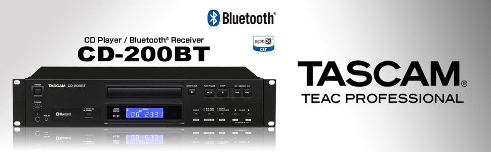 Tascam CD Player with Pitch Control &amp; BlueTooth