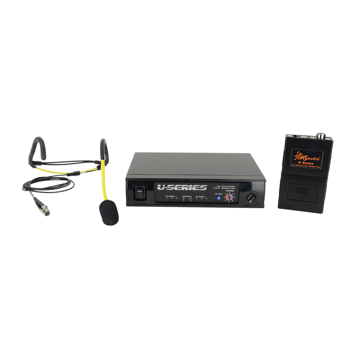EMic &amp; Fitness Audio UHF Wireless Package